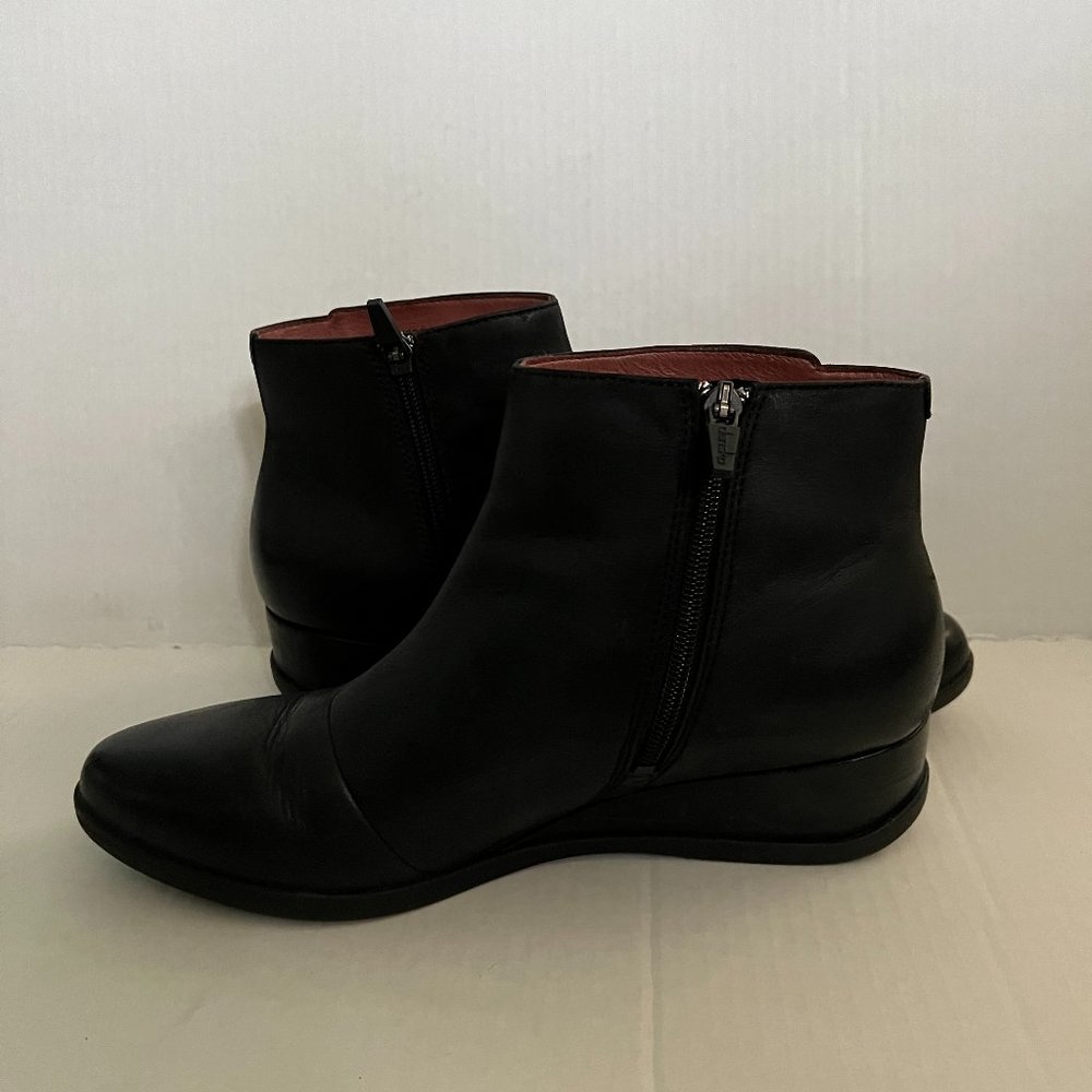 Black Dansko Women's Serenity Waterproof Wedged Bootie- EUC, Size 41